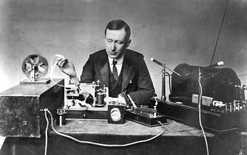 Marconi y la primera transmisión en la radio
