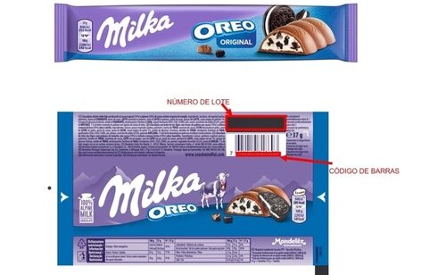 Producto de Milka retirado por alerta alimentaria