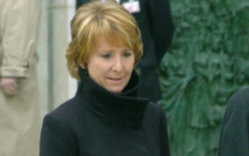 Esperanza Aguirre, presidenta de la Comunidad de Madrid en 2004