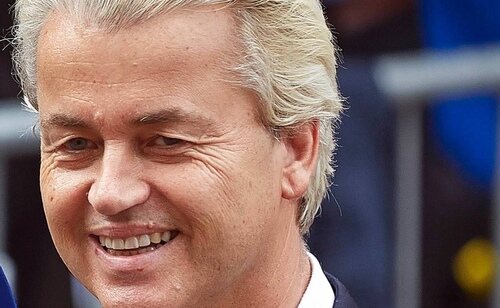 El líder del Partido por la Libertad (PVV), Geert Wilders