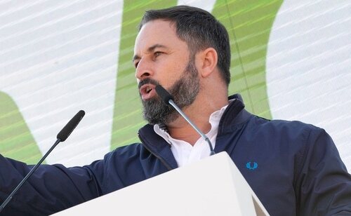 El líder de VOX, Santiago Abascal