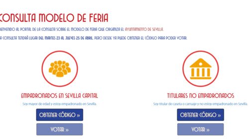 Consulta sobre el modelo de Feria de Sevilla