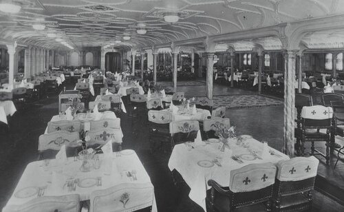 Interior del Titanic