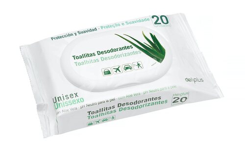 Toallitas desodorantes
