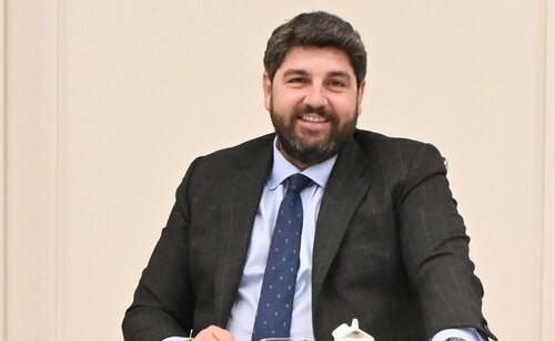 El presidente de la Región de Murcia, Fernando López Miras