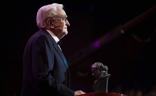 Mariano Ozores recibió el Goya de Honor en 2016