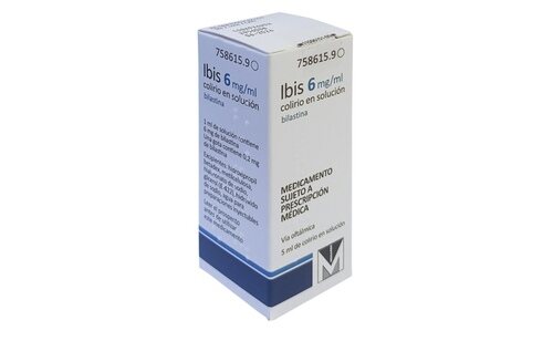 Producto de colirio Bilaxten retirado del mercado