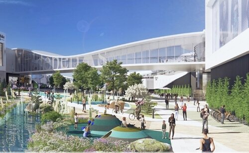 El centro comercial Valdebebas Shopping destacará por su apertura al aire libre
