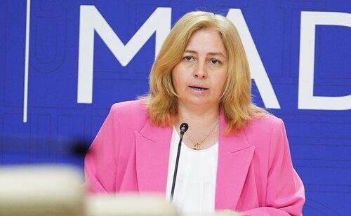 La alcaldesa de Madrid en funciones, Inmaculada Sanz