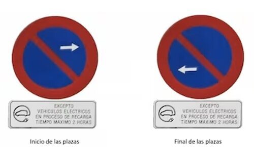 La señal R-308 disuade a los conductores de la práctica del icing