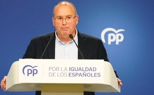 Miguel Tellado, secretario general del PP