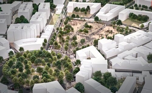 Un gran parque ocupará los terrenos afectados por la línea 7B de Metro de Madrid en San Fernando de Henares
