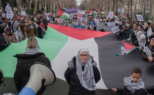 Las manifestaciones contra el genocidio en Palestina recorren todo el país
