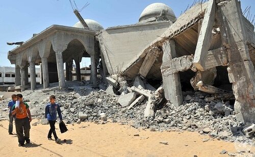 El asedio israelí en la Franja de Gaza ha dejado más de 65.000 muertos