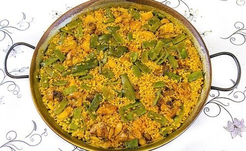 Paella valenciana