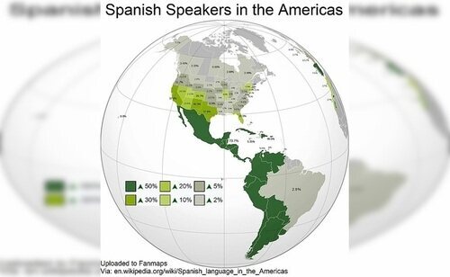 Hablantes de español en América