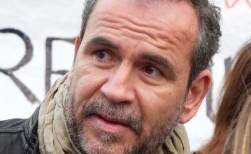 El actor Willy Toledo ha generado controversia en ocasiones por sus declaraciones políticas