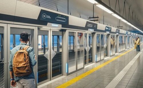 El proyecto de automatización de la línea 6 de Metro incluirá la instalación de mamparas protectoras en andenes