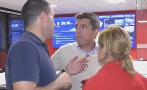 Carlos Mazón se cambió de ropa antes de aparecer en el Cecopi a última hora de la tarde