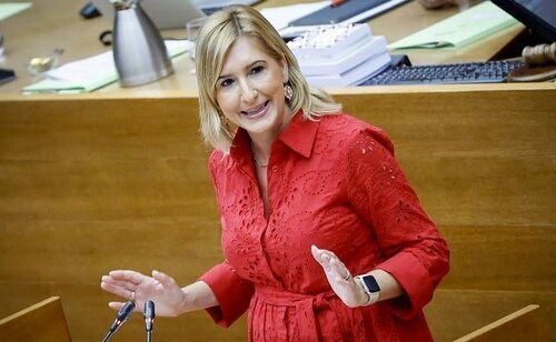 Salomé Pradas es la única miembro del Consell que abandonó su cargo y fue imputada tras la DANA