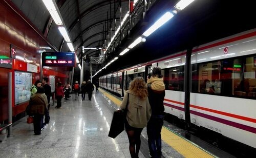 Renfe acomete trabajos para mejorar la infraestructura del túnel de Sol