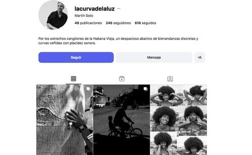 Perfil de Instagram de Martiño Ramos Soto, profesor condenado por violación