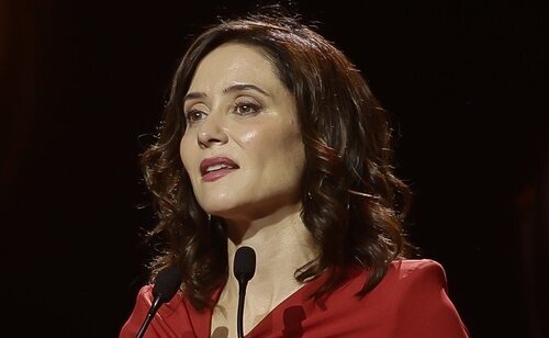 Díaz Ayuso ha intervenido en un evento MAGA