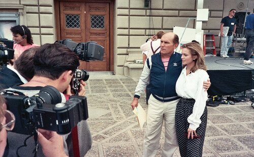 Robert Duvall y Diane Lane.