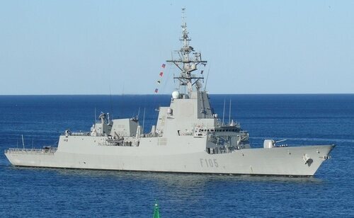 La fragata Cristóbal Colón se ha desplazado hasta Chipre