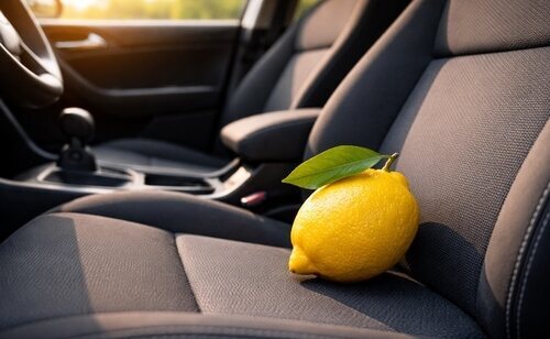 Un limón dentro de un coche puede dar grandes beneficios