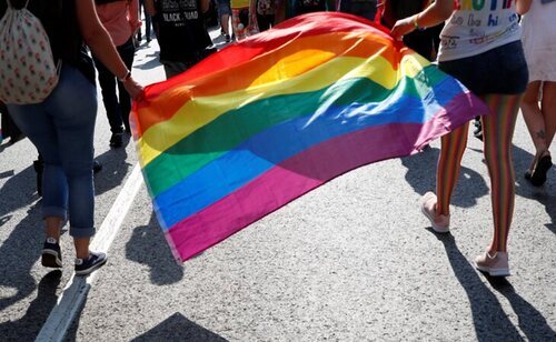 Manifestación LGTBI en Hungría