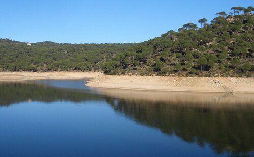 El Pantano de San Juan, en la Comunidad de Madrid