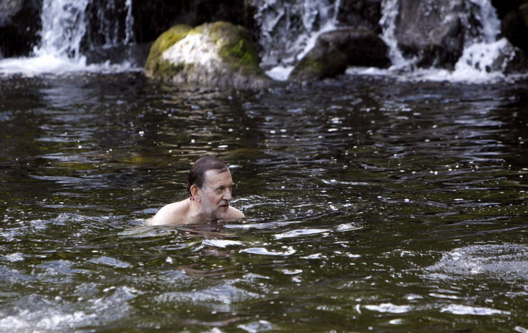 Al principio cuesta entrar, pero está el agua buenísima