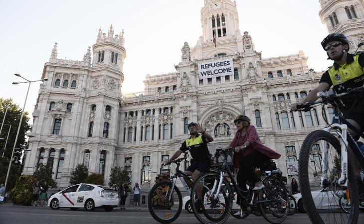 La alcaldesa de paseo #DiaSinCoches