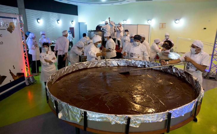 La moneda de chocolate más grande del mundo