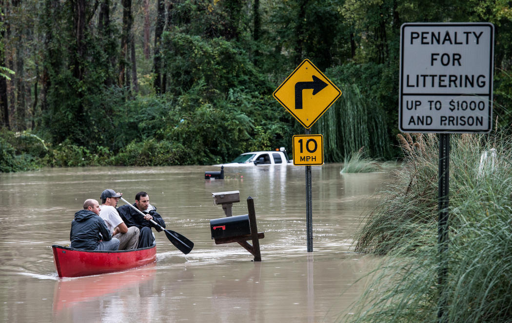 Las peores inundaciones en 1.000 años