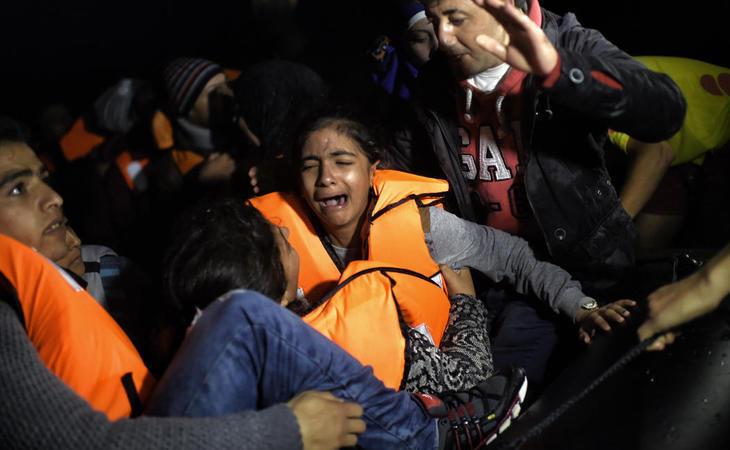 Sólo queríamos recordar que siguen llegando refugiados a Europa