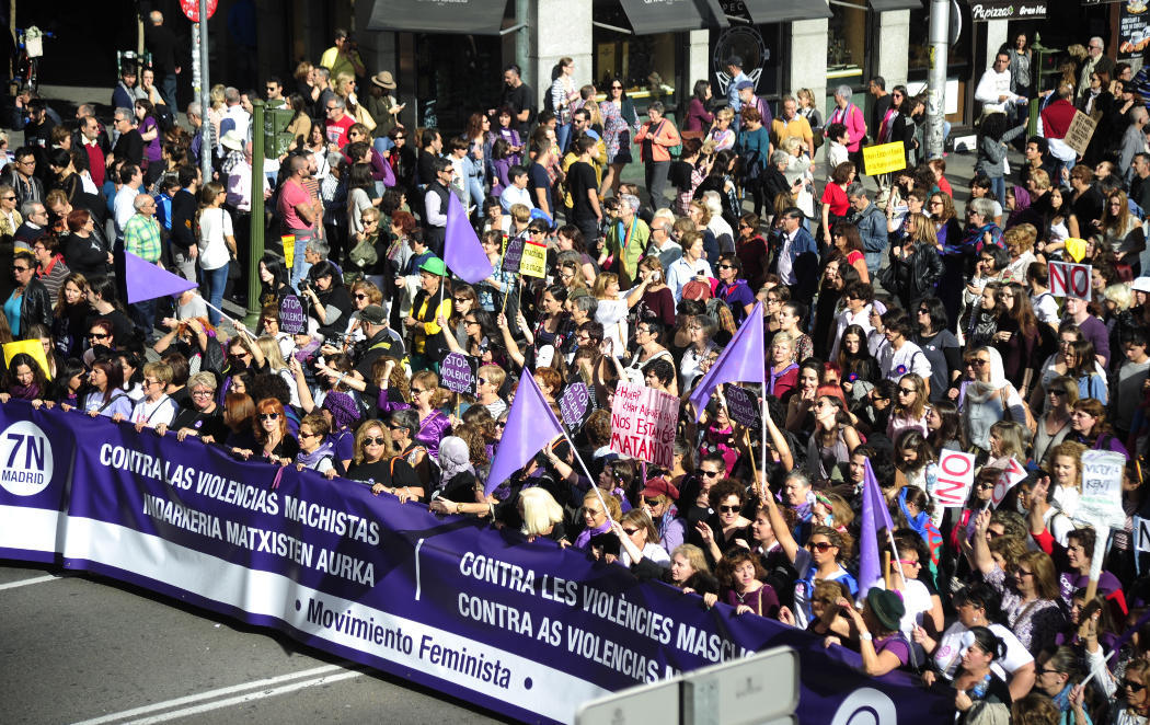 Contra la violencia machista #7NFeminista