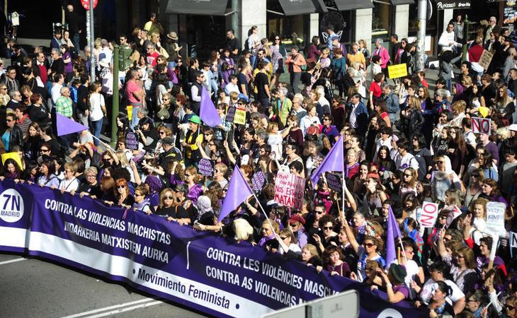 Contra la violencia machista #7NFeminista