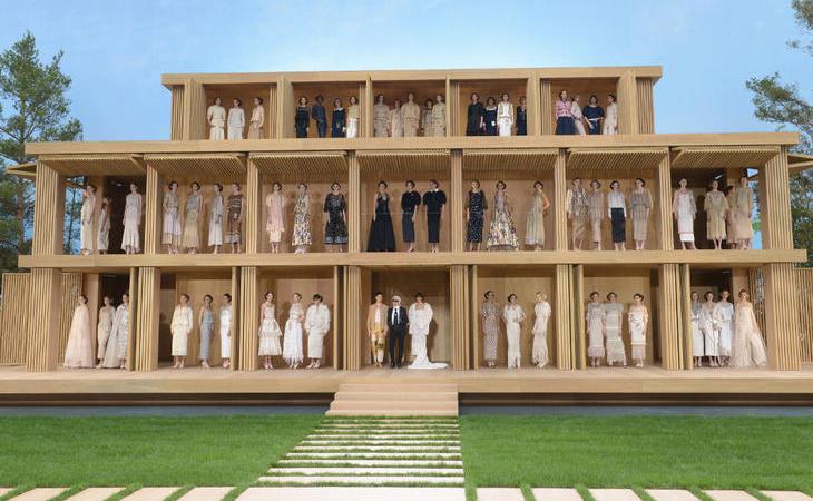 El original desfile ecológico de Chanel