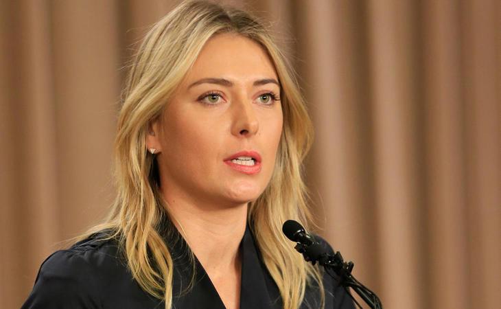 Sharapova hace público que dio positivo en Australia