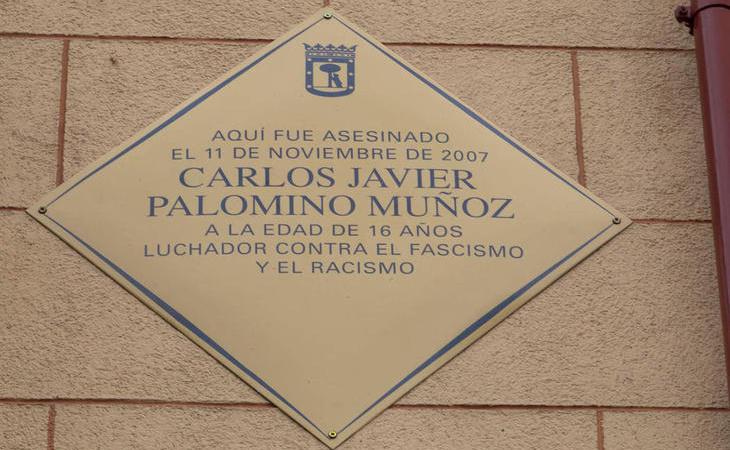 Madrid guarda en su memoria al joven asesinado en 2007 Carlos Palomino