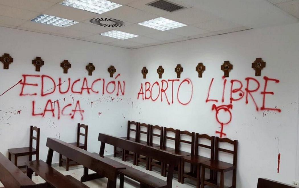 Asalto a la capilla de la Universidad Autónoma