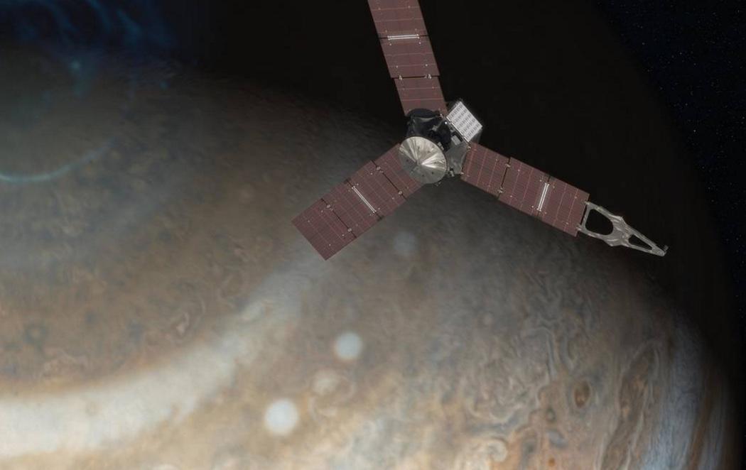 La sonda Juno llega a Júpiter