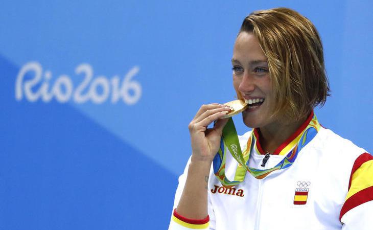 Mireia Belmonte gana su primer oro olímpico en Río 2016