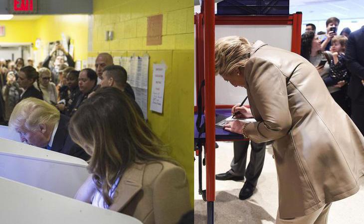 Así han votado los dos candidatos a La Casa Blanca