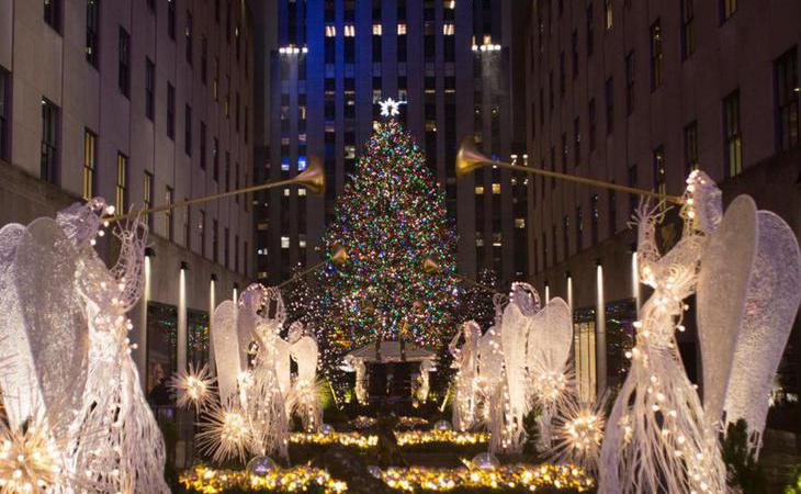 Nueva York da por inaugurada la Navidad con el encendido de su tradicional árbol