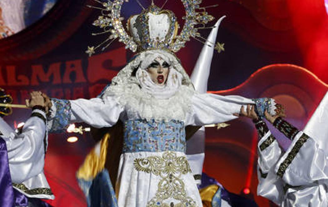 Una polémica virgen Drag se corona como la reina del carnaval de Las Palmas