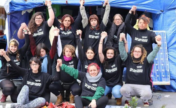 Las "mujeres de Sol" ponen fin a la huelga de hambre con su objetivo cumplido
