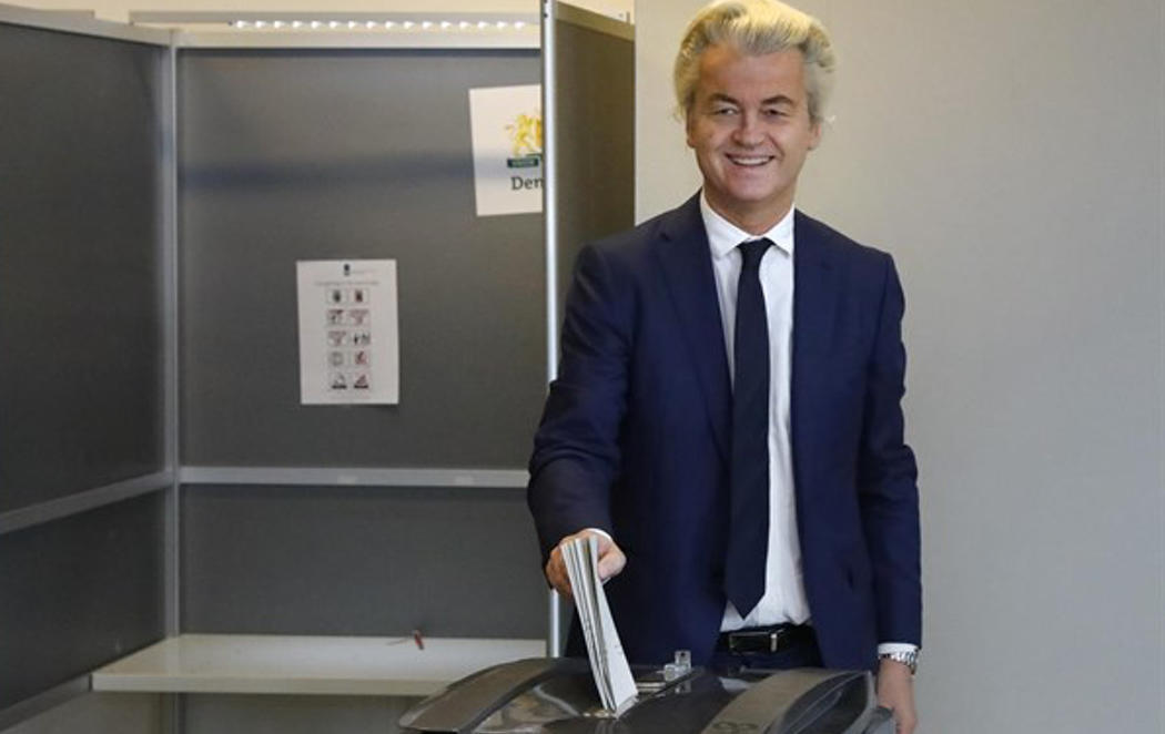 Wilders vota en La Haya y promete un referéndum contra la UE